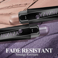 LUXAZA PRO metallic bronze smoky eyeliner pencil for dramatic looks.