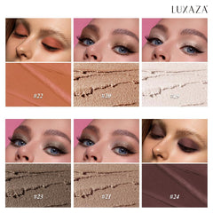 LUXAZA PRO Neutral Eyeshadow Stick metallic shimmer shade for radiant depth.