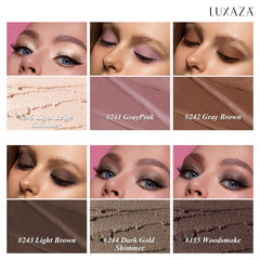 Luxaza Pro neutral eyeshadow stick with soft cream texture that glides smoothly