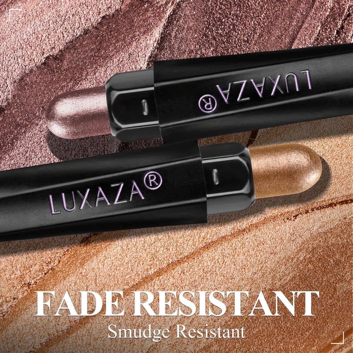 LUXAZA PRO neutral shimmer and matte cream shades for effortless all-day wear.