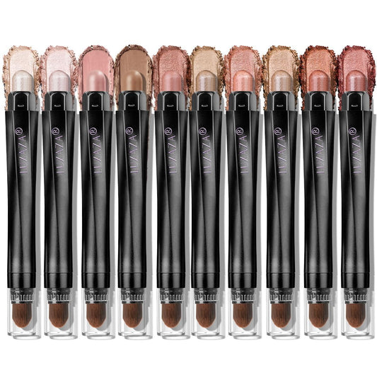 LUXAZA PRO orange eyeshadow stick set for bold color and seamless blending.