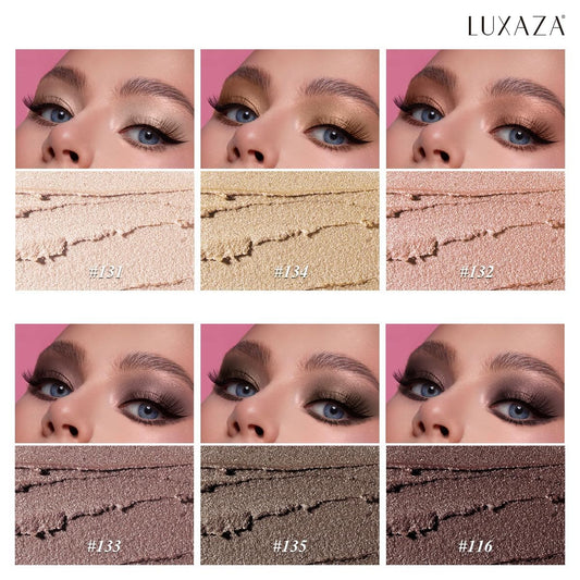 LUXAZA PRO Pink Ocean eye shadow stick delivers silky glide.