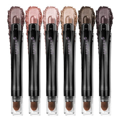 LUXAZA PRO Pink Ocean eye shadow stick with soft sheen for smooth application.