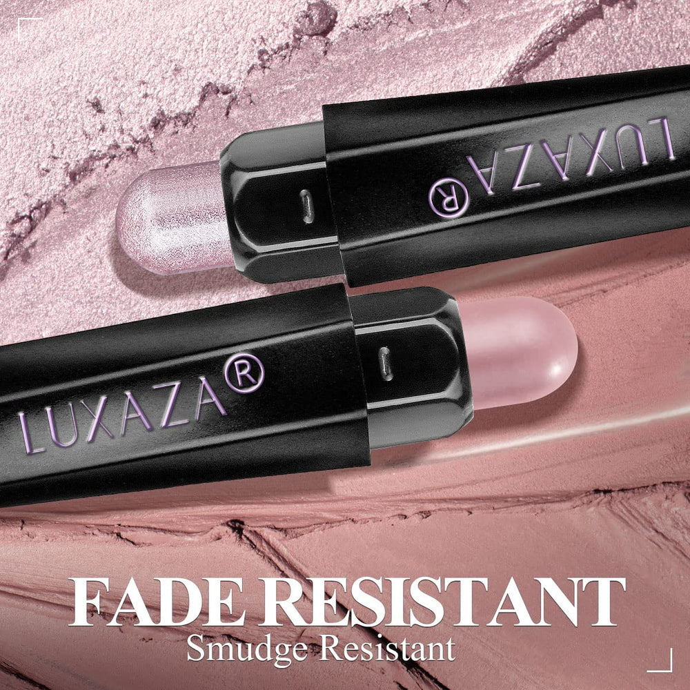 LUXAZA waterproof eyeshadow pen provides durable, smudge-resistant color