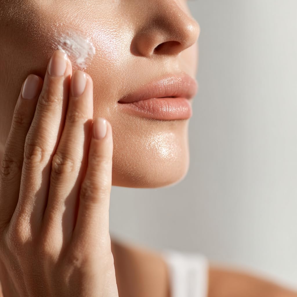 Luxebeauty LuxeLotion ingredients surface showing organic plant-based components