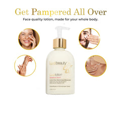 LUXEBEAUTY silicone-free formula label indicating clean ingredients