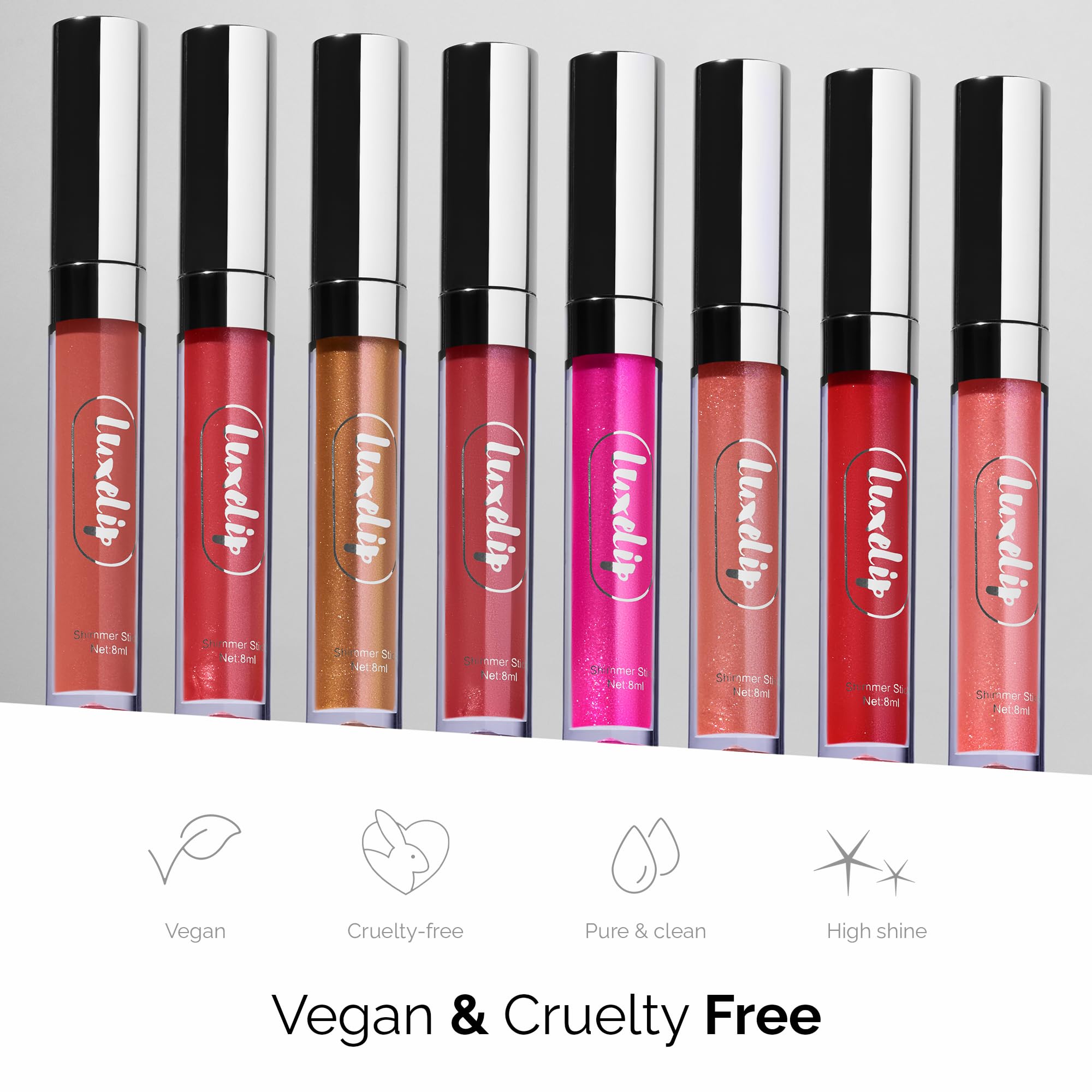LuxeLip hydrating gloss ideal for dry lips in daily use