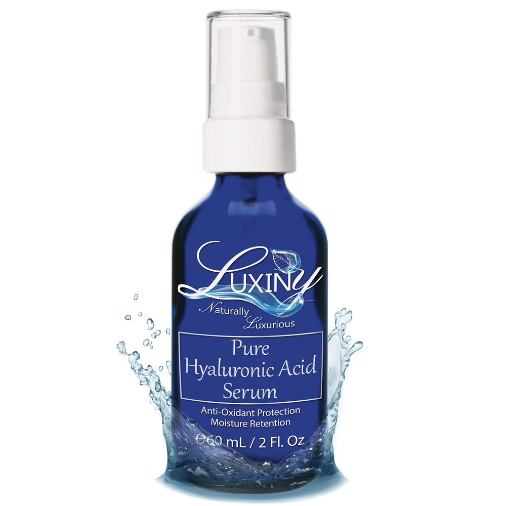 Luxiny anti-aging serum applied in a morning routine for refreshed skin.