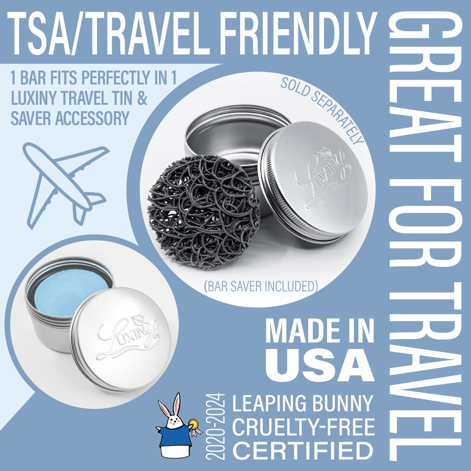 Luxiny Bay Rum conditioner bar safe for color-treated hair