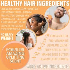 Luxiny Mango Conditioner Bar in travel-size packaging for easy carry.