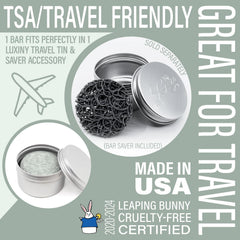 Luxiny Travel-friendly packaging showing compact bars
