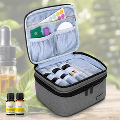 LUXJA interior with adjustable dividers keeping bottles organized.
