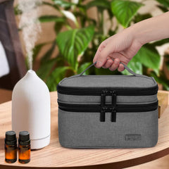 LUXJA case protects roller bottles up to 3.5 inches tall.