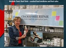 Luxuriant Cracked Heel Repair diabetic-safe formula, alcohol-free, for gentle foot care.