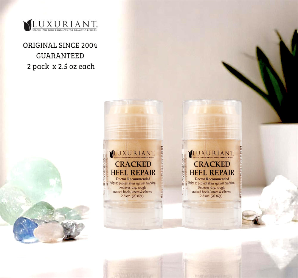 Luxuriant Cracked Heel Repair uses Neem and Karanja oils to nourish dry heels.