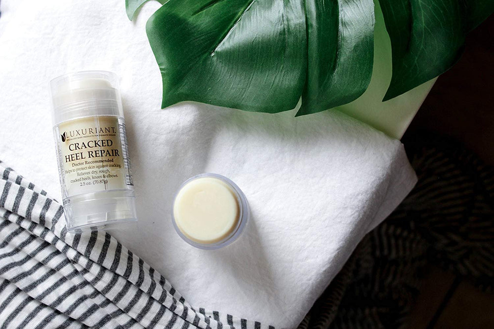 Luxuriant Cracked Heel Repair two full-size products in twin pack.