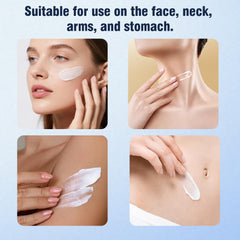 Luzia Glo dark spot corrector on desk, promising gradual improvement in skin tone.