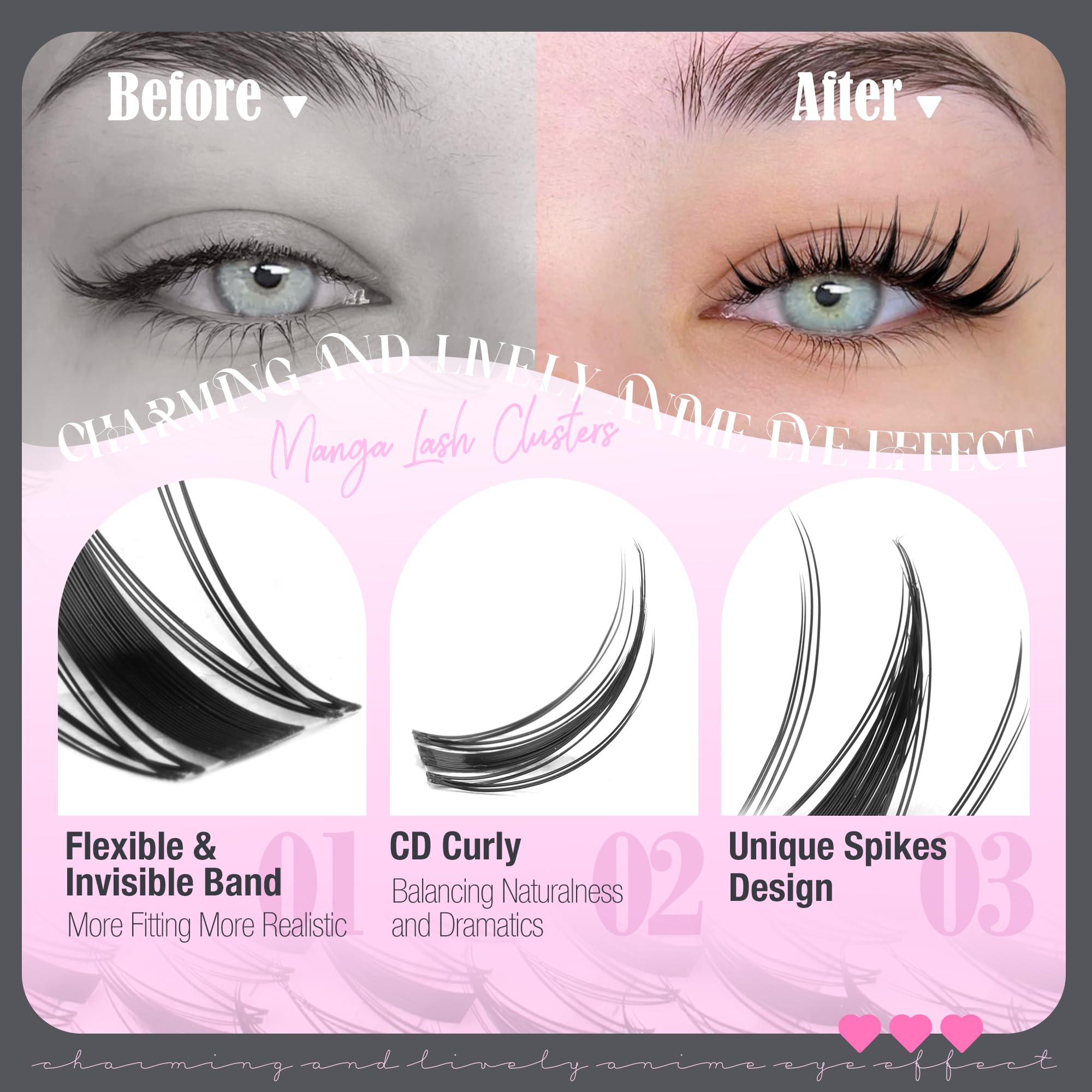 Lvmixwig offers 10–18 mm lengths to customize eye shape and style.