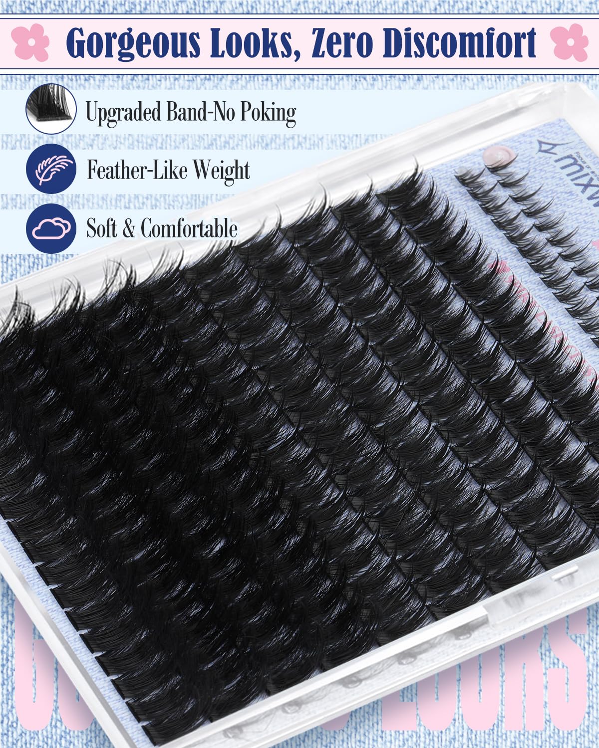 Lvmixwig DIY cat-eye look with spikes and clusters.