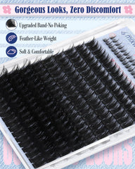 Lvmixwig DIY cat-eye look with spikes and clusters.