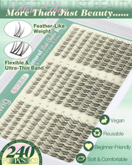 Lvmixwig lightweight lashes feel comfortable all day