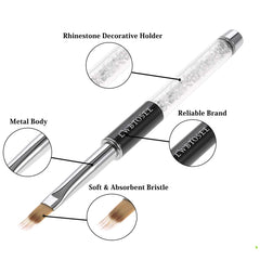 LWBTOSEE gel and acrylic nail art brush for accurate painting.