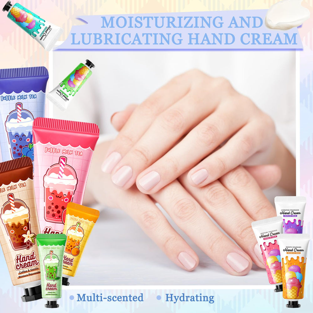 LXTTDABEN hand cream texture close-up highlights lightweight non-greasy formula