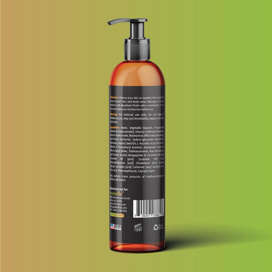Lyfetrition Youth Renewal Serum application shows quick absorption for your morning routine.