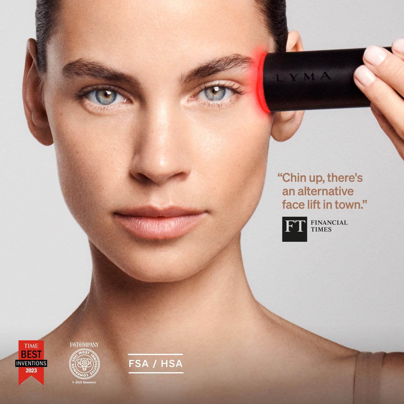 Compact LYMA Laser Device held for precise treatment