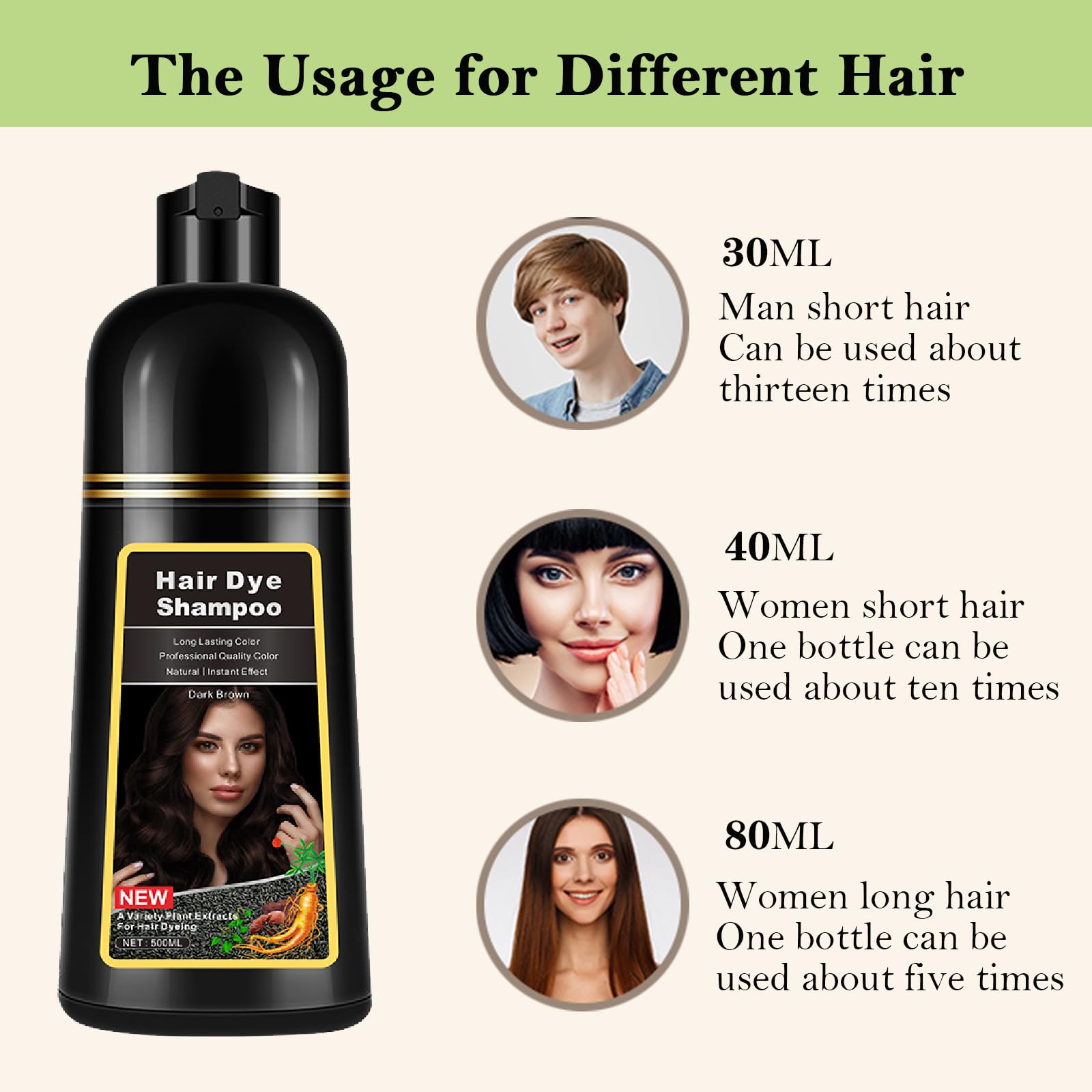 Lymznus 3in1 hair care shot with gloves highlighting at-home convenience.