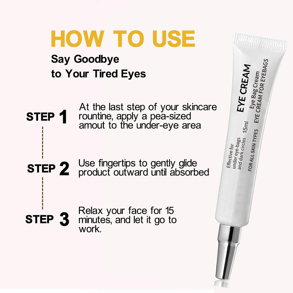 lymznus caffeine eye cream delivers lightweight hydration around the eyes