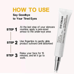 lymznus caffeine eye cream delivers lightweight hydration around the eyes
