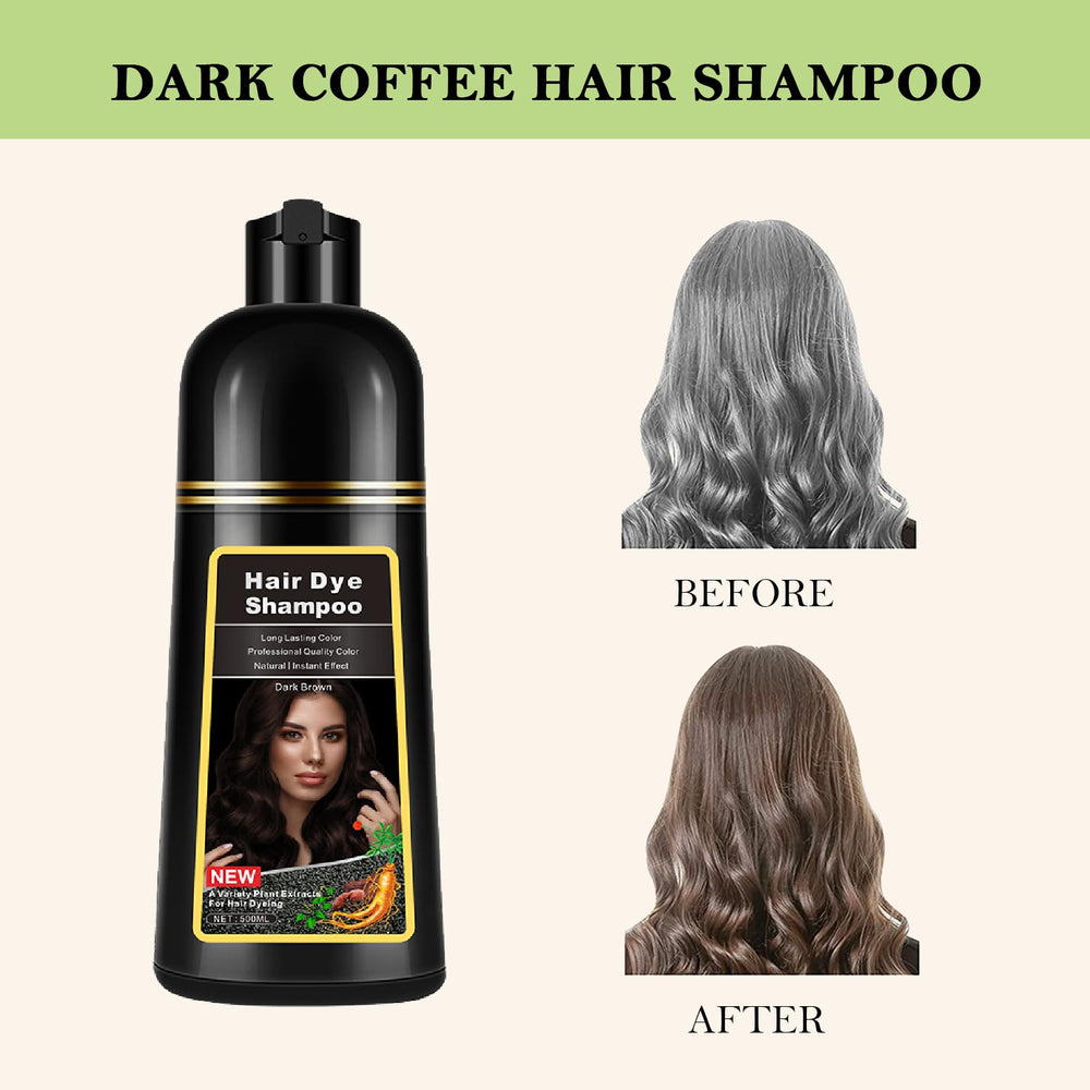 Lymznus hair dye shampoo application rubbing shows quick color development and even distribution.