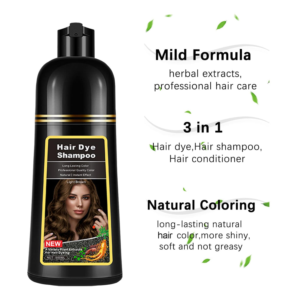 Lymznus natural plant ingredients coffee formula for softer, shinier hair