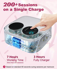 Lynsalene magnetic detachable base enables quick cleaning and maintenance