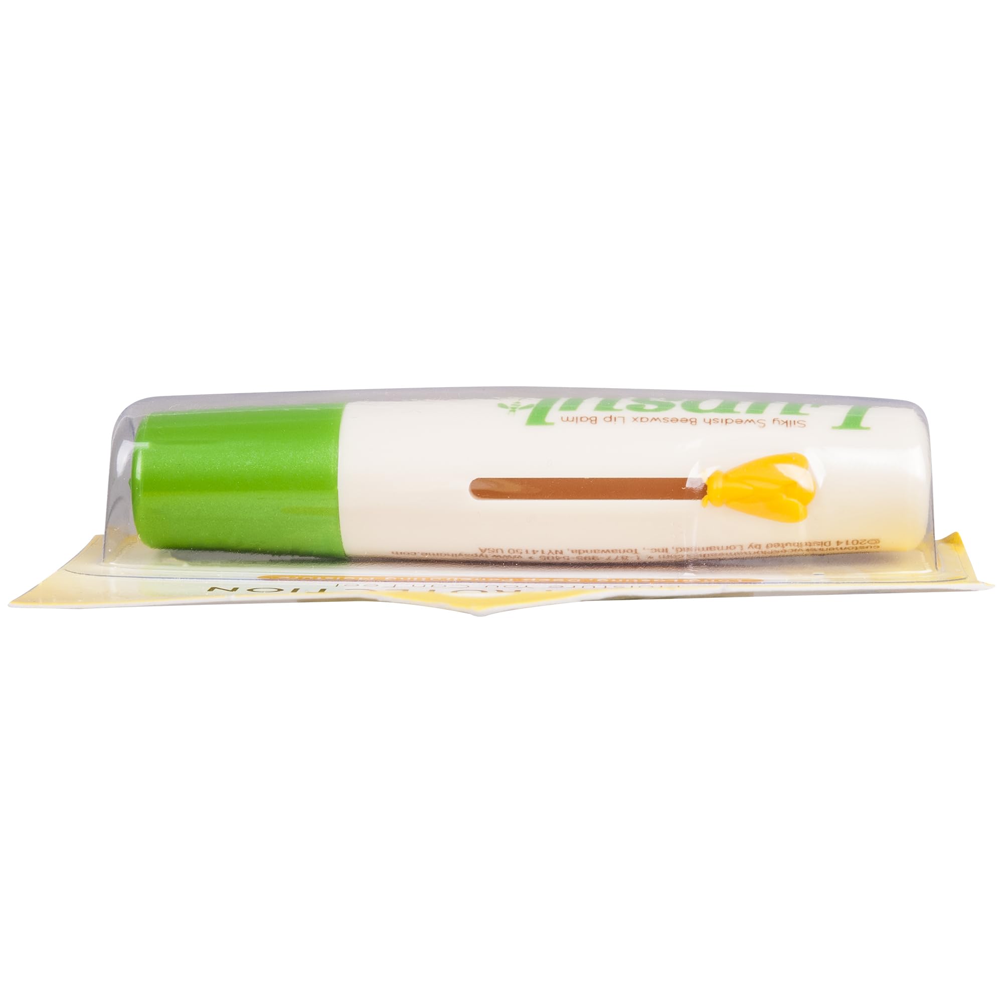 Lypsyl Intense Protection Original Mint lip balm pack-10 twist-cap detail for easy reapplication