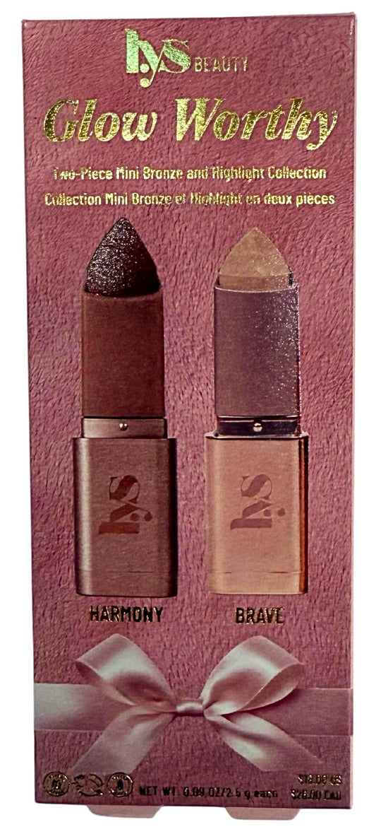 LYS Beauty Brave highlighter stick delivers champagne-gold glow on the skin.