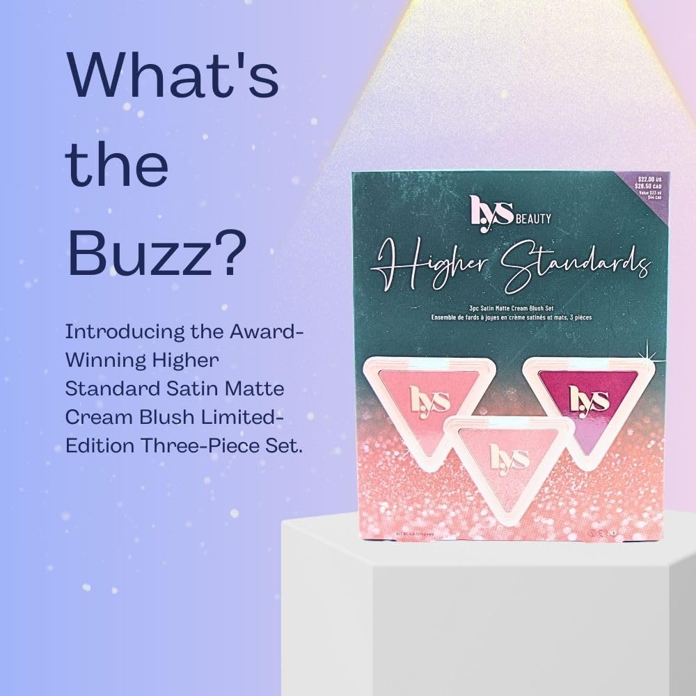 LYS Beauty Higher Standard blush swatch pigment reveals rich, buildable color