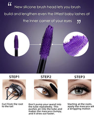 LYSdefeu 5D Green Mascara on swatch for playful looks
