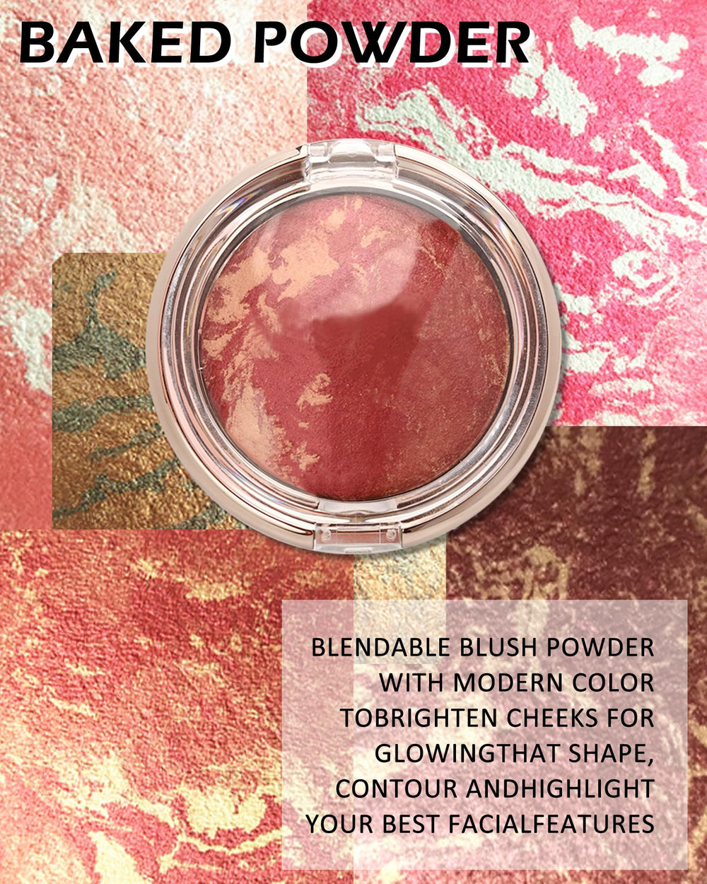 LYSdefeu Peachy marble blush wet swatch for radiant drama