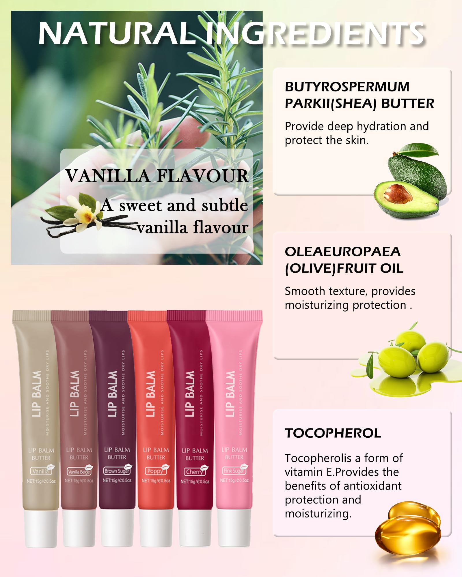 LYSdefeu Butter Tinted Lip Balm Brown adds silky moisture and definition