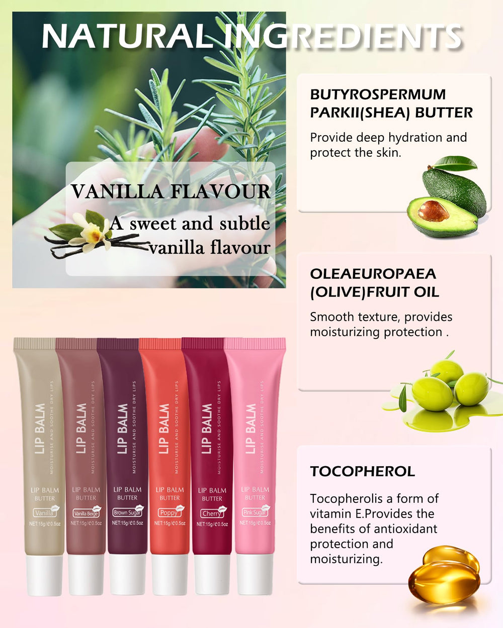 LYSdefeu Butter Tinted Lip Balm Brown adds silky moisture and definition