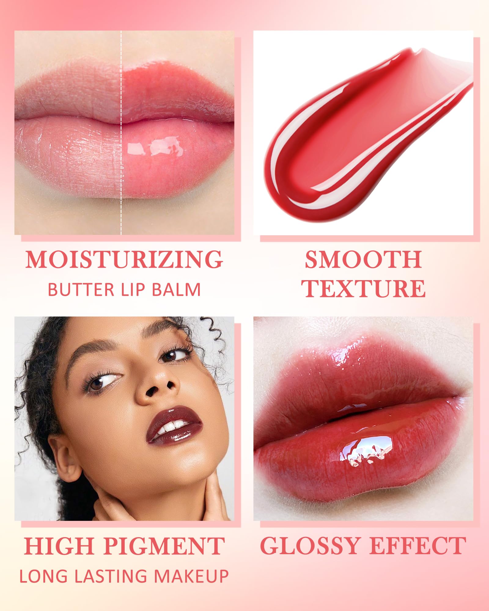 LYSdefeu Clear Jelly Yummy Tint Lip Stain provides juicy shine without stickiness