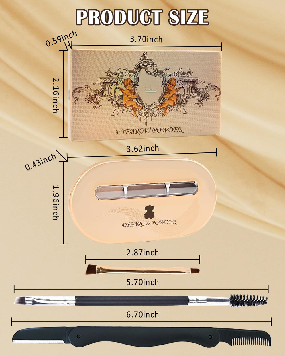 LYSdefeu gift-ready brow kit, ideal for Mother's Day.
