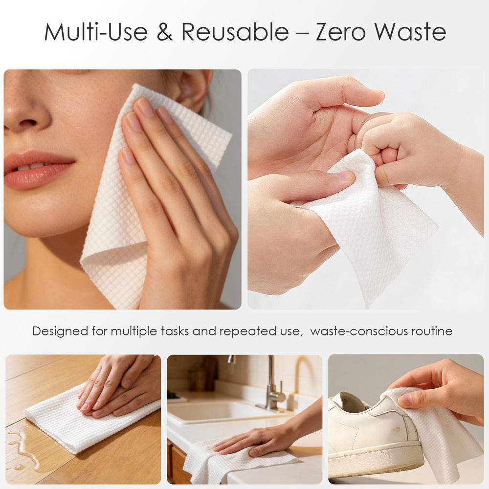 Lyun Cloudlet makeup removal and face drying in one.
