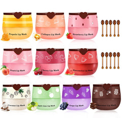 LZXLUKGIR honey pot lip balm packaging ready for gifting