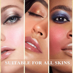 LZYLLS Cream Blush Stick blend creates natural glow with feather-light feel.