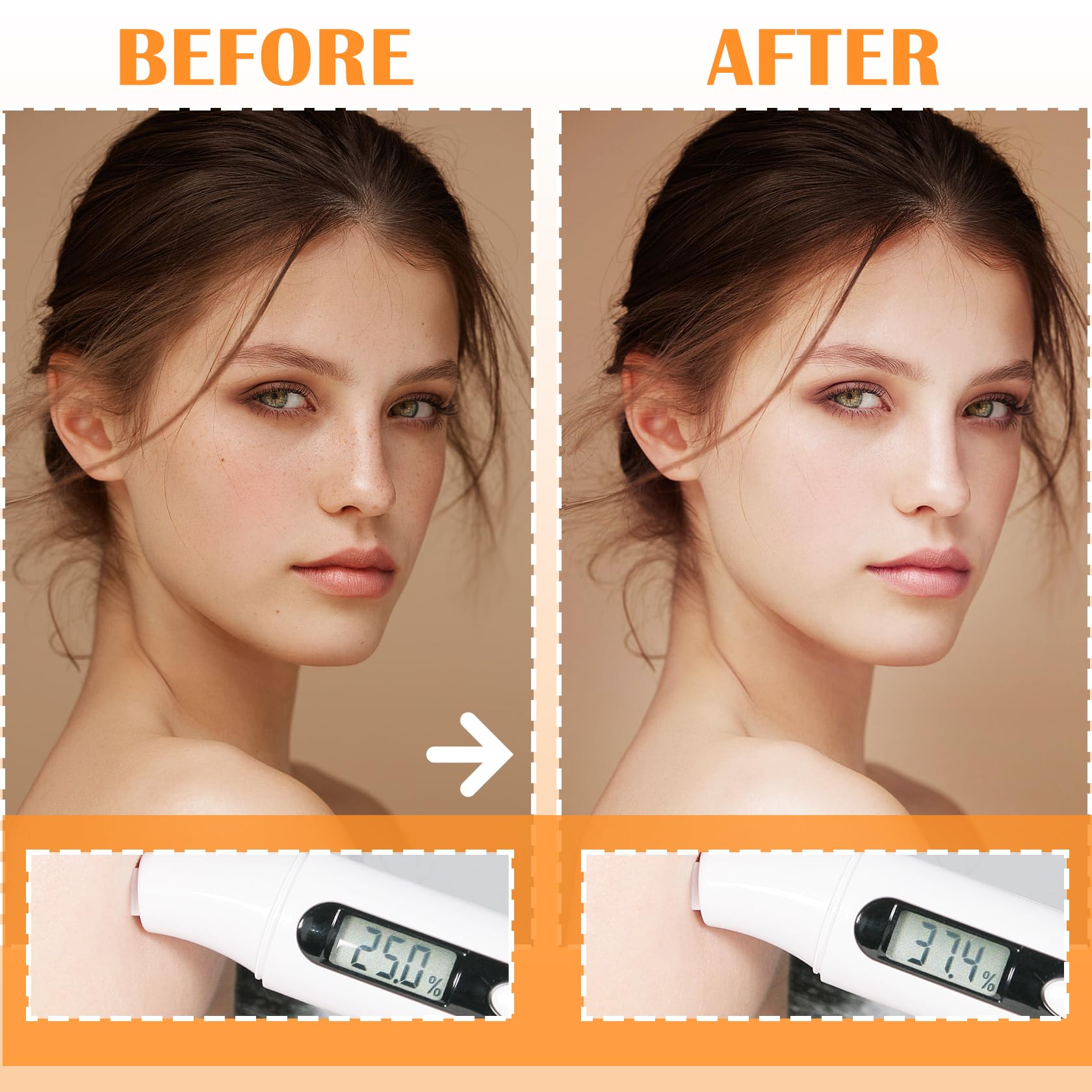 LZYLLS turmeric eye cream texture designed for delicate eye care.