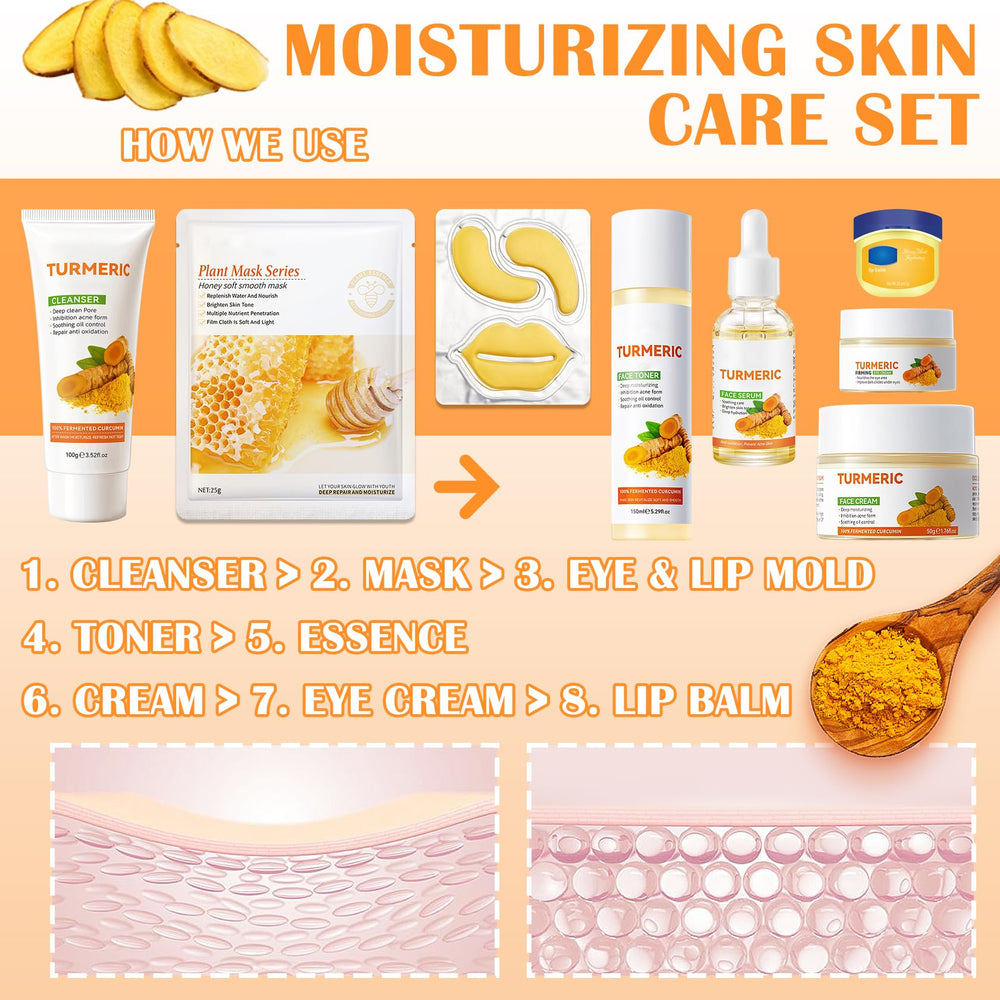 LZYLLS turmeric serum dropper for lightweight hydration.