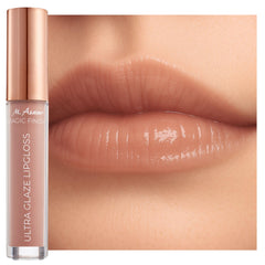 M. Asam Magic Finish Ultra Glaze lip gloss close-up showing silky shine and moisture